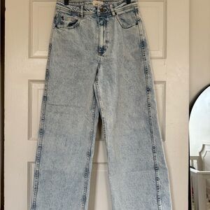 Sezane Le Crop Jeans in Edge Blue EUC. US Size 6